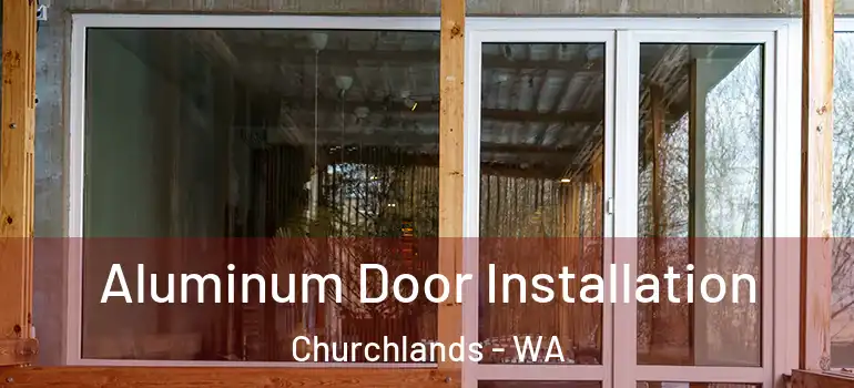 Aluminum Door Installation Churchlands - WA