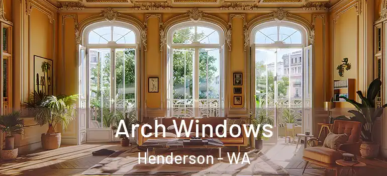  Arch Windows Henderson - WA