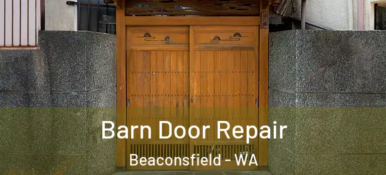  Barn Door Repair Beaconsfield - WA