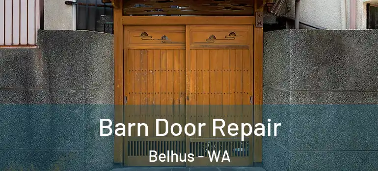 Barn Door Repair Belhus - WA