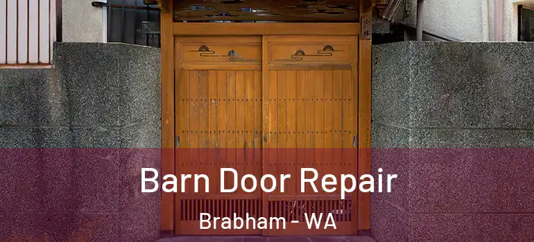 Barn Door Repair Brabham - WA