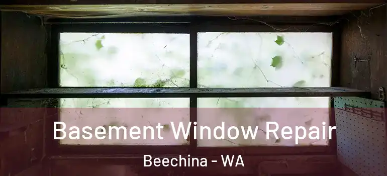 Basement Window Repair Beechina - WA