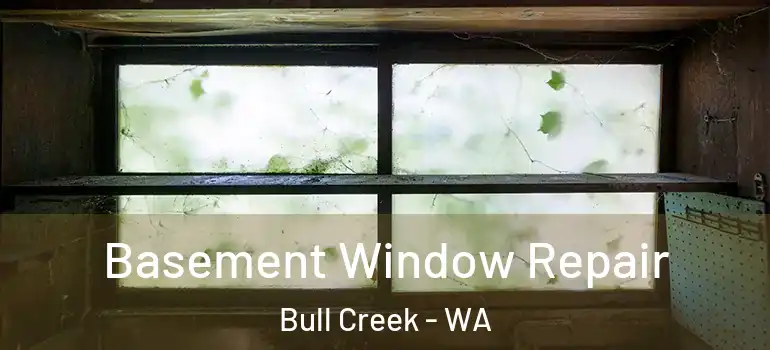Basement Window Repair Bull Creek - WA