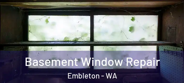  Basement Window Repair Embleton - WA