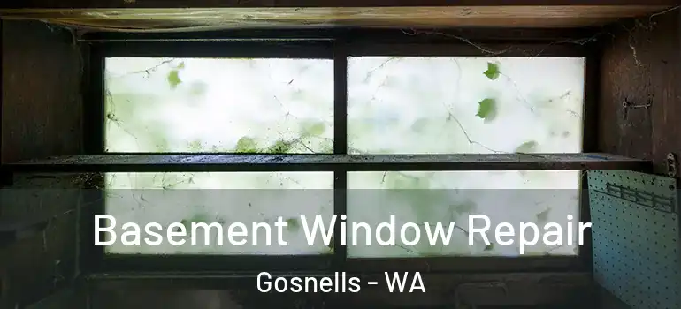 Basement Window Repair Gosnells - WA
