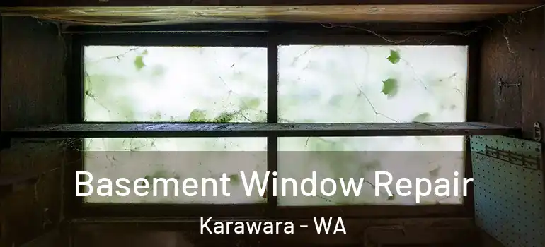 Basement Window Repair Karawara - WA