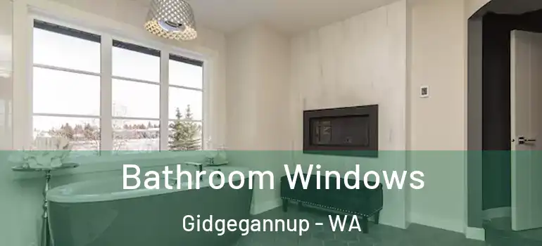  Bathroom Windows Gidgegannup - WA