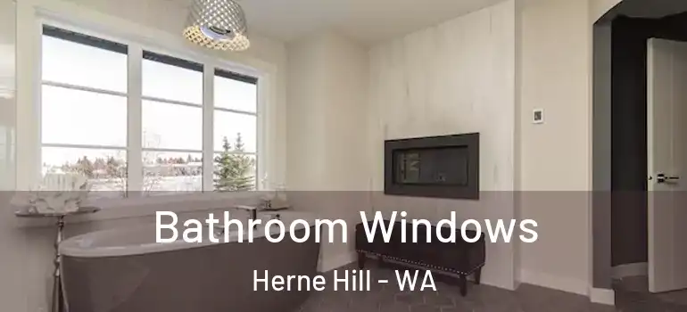 Bathroom Windows Herne Hill - WA