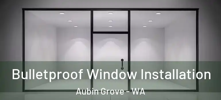 Bulletproof Window Installation Aubin Grove - WA