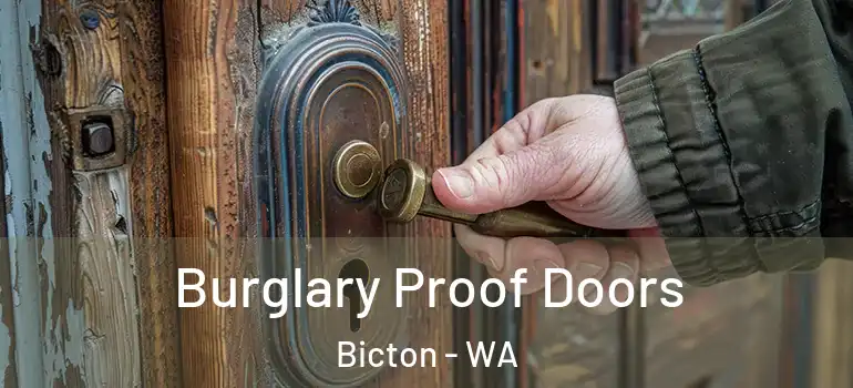 Burglary Proof Doors Bicton - WA