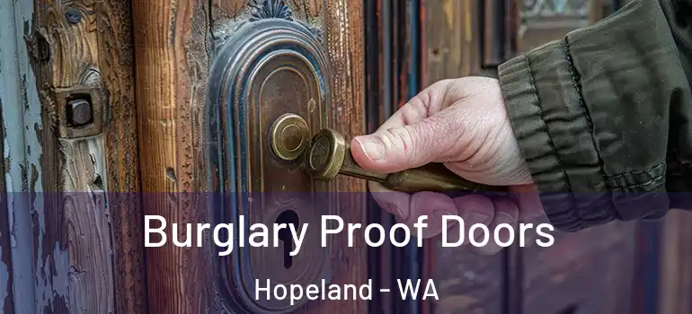  Burglary Proof Doors Hopeland - WA