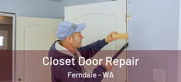  Closet Door Repair Ferndale - WA
