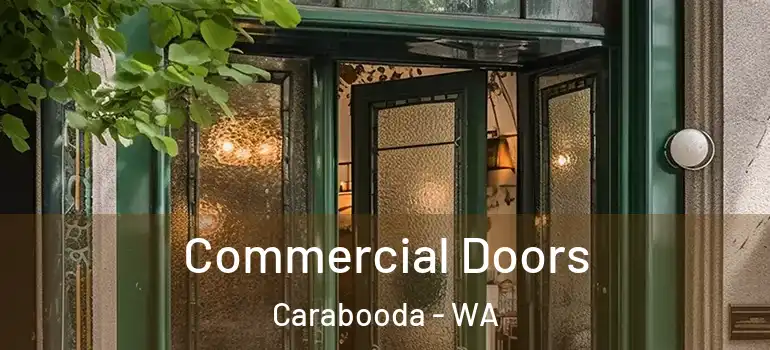 Commercial Doors Carabooda - WA
