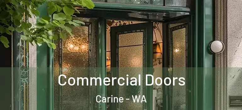Commercial Doors Carine - WA