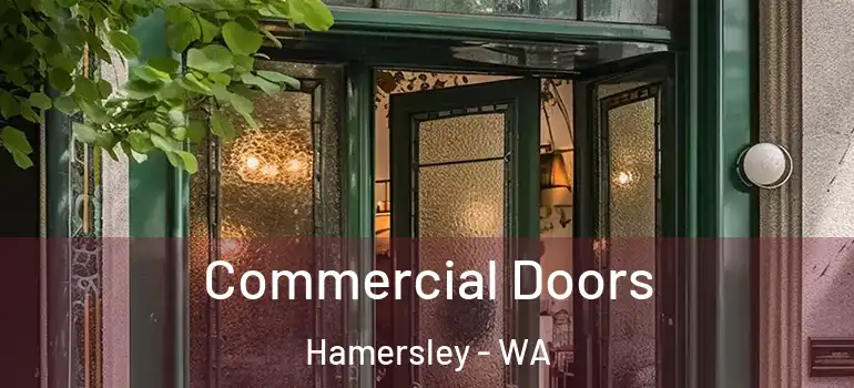 Commercial Doors Hamersley - WA