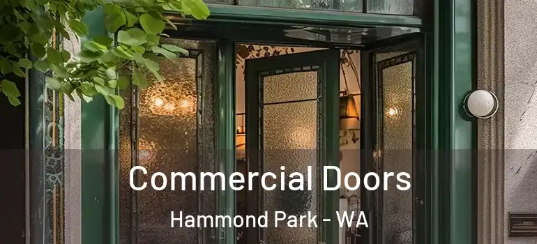 Commercial Doors Hammond Park - WA