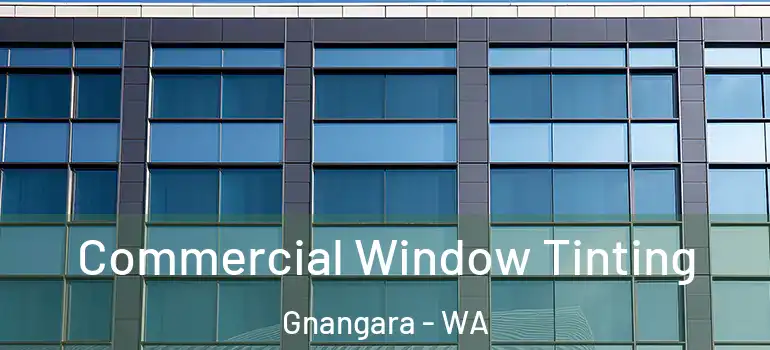  Commercial Window Tinting Gnangara - WA