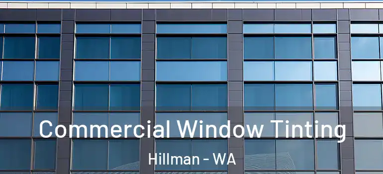  Commercial Window Tinting Hillman - WA