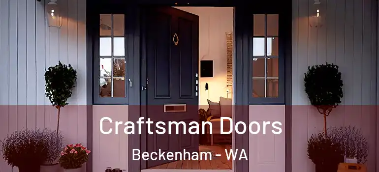 Craftsman Doors Beckenham - WA