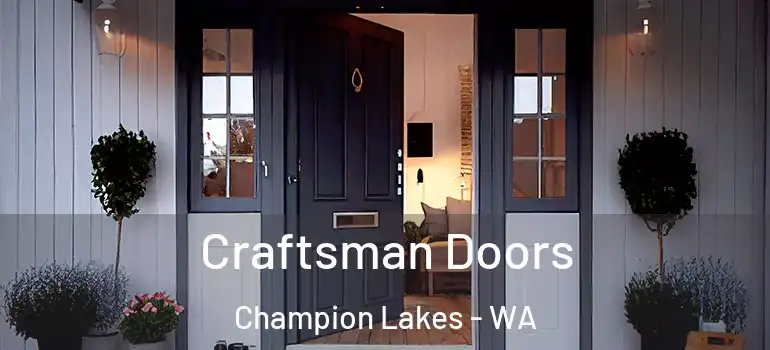 Craftsman Doors Champion Lakes - WA