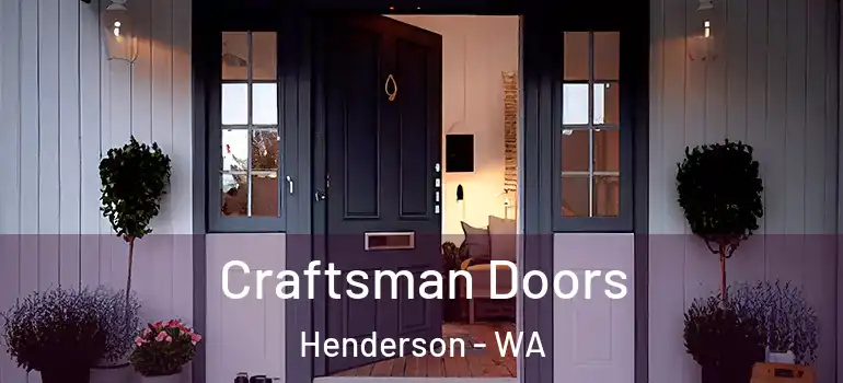  Craftsman Doors Henderson - WA
