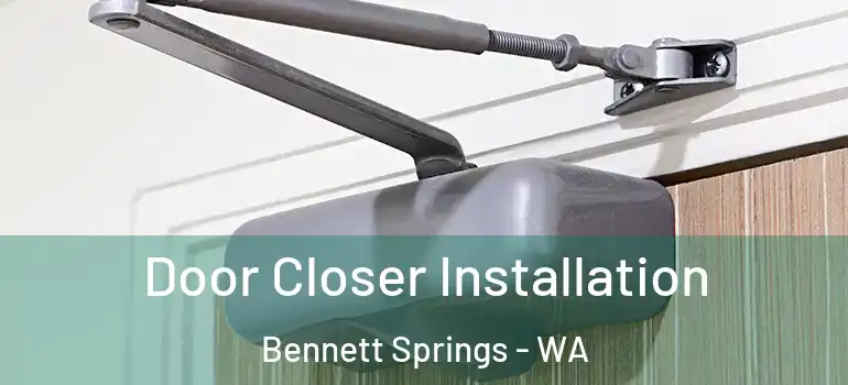 Door Closer Installation Bennett Springs - WA