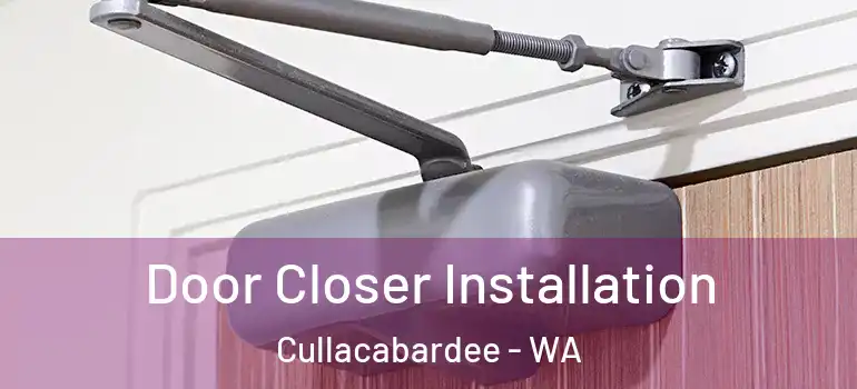 Door Closer Installation Cullacabardee - WA
