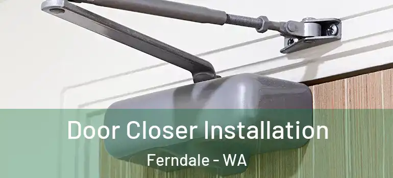  Door Closer Installation Ferndale - WA