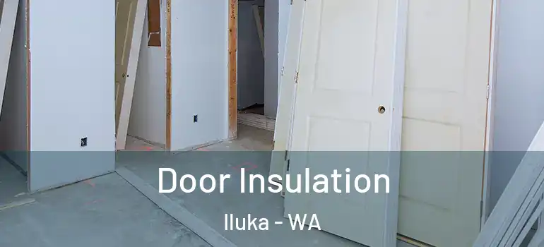 Door Insulation Iluka - WA