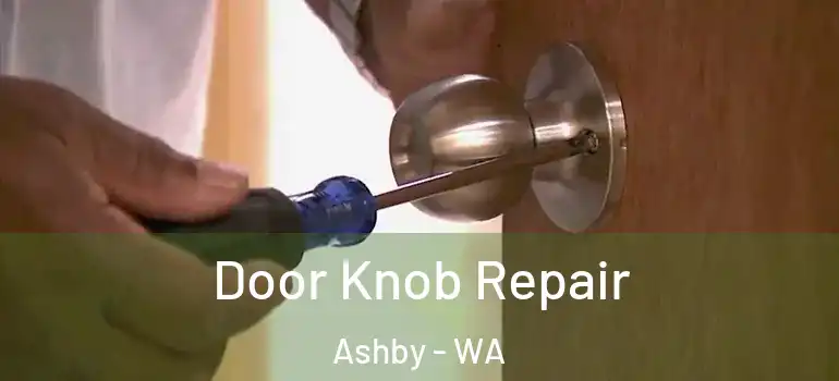 Door Knob Repair Ashby - WA