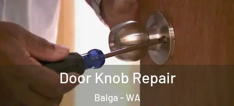 Door Knob Repair Balga - WA