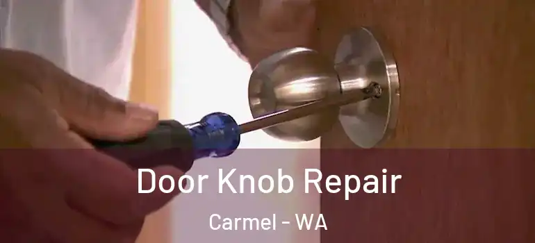  Door Knob Repair Carmel - WA