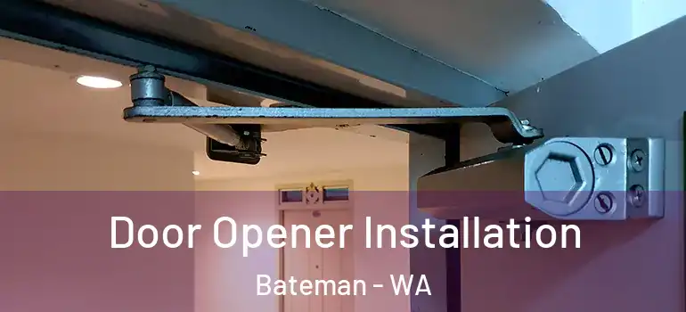  Door Opener Installation Bateman - WA