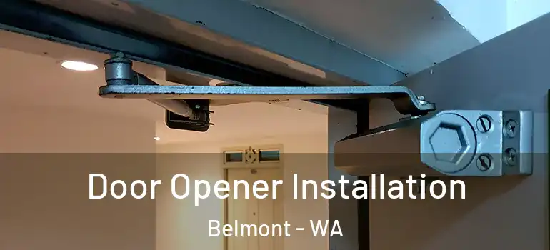  Door Opener Installation Belmont - WA
