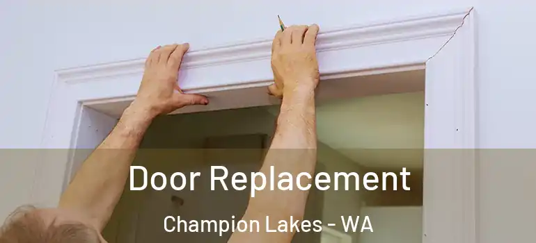  Door Replacement Champion Lakes - WA