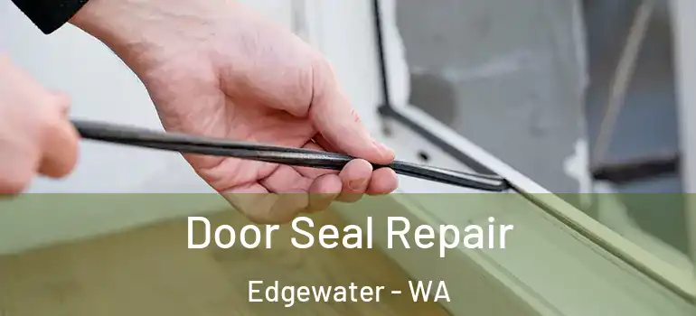  Door Seal Repair Edgewater - WA