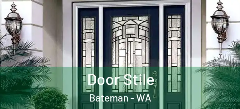  Door Stile Bateman - WA