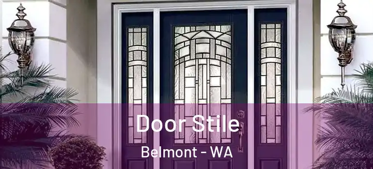 Door Stile Belmont - WA