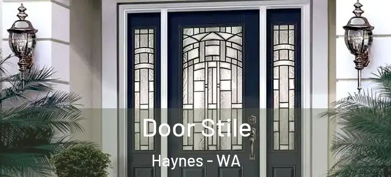 Door Stile Haynes - WA