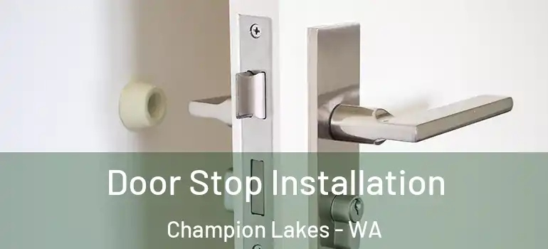  Door Stop Installation Champion Lakes - WA