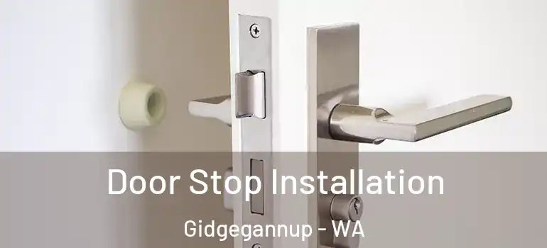 Door Stop Installation Gidgegannup - WA