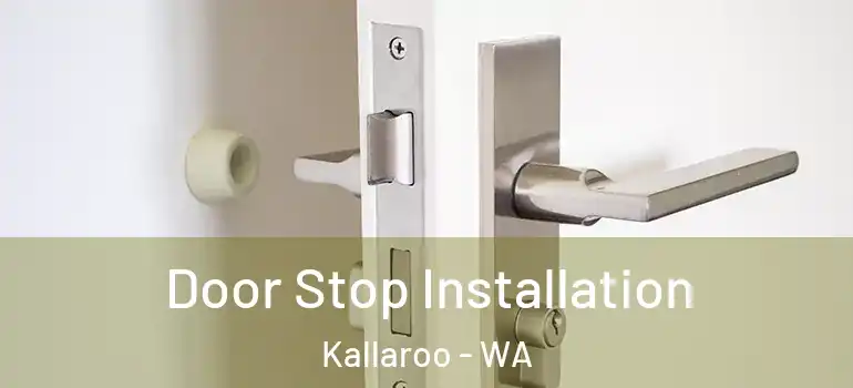 Door Stop Installation Kallaroo - WA