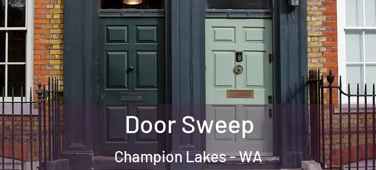  Door Sweep Champion Lakes - WA