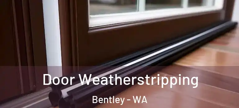  Door Weatherstripping Bentley - WA