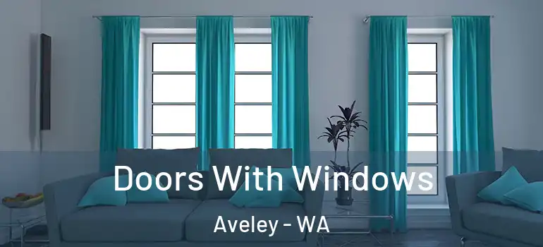 Doors With Windows Aveley - WA