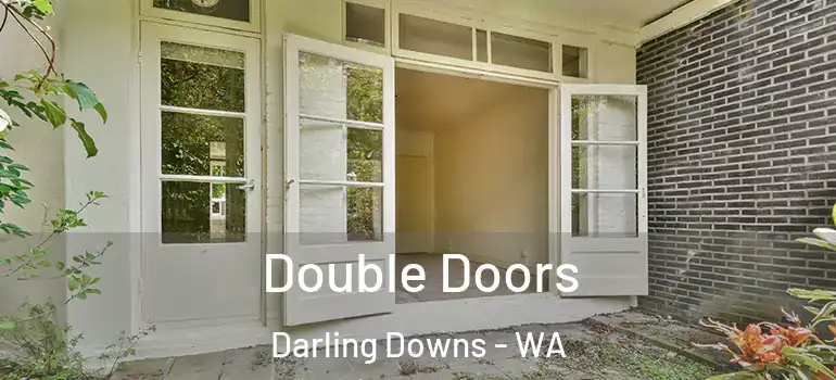 Double Doors Darling Downs - WA