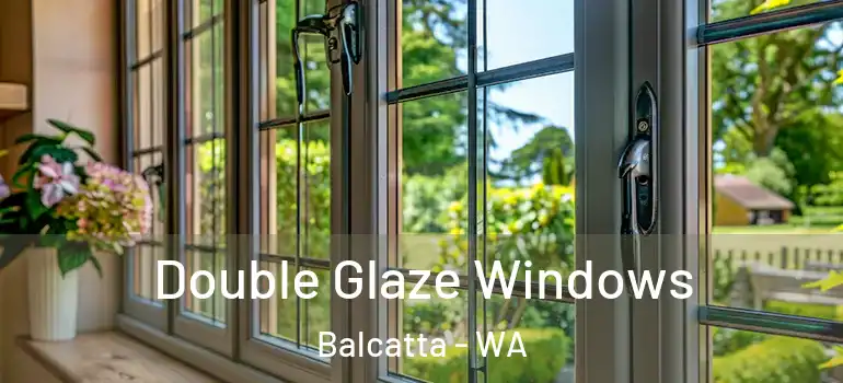 Double Glaze Windows Balcatta - WA