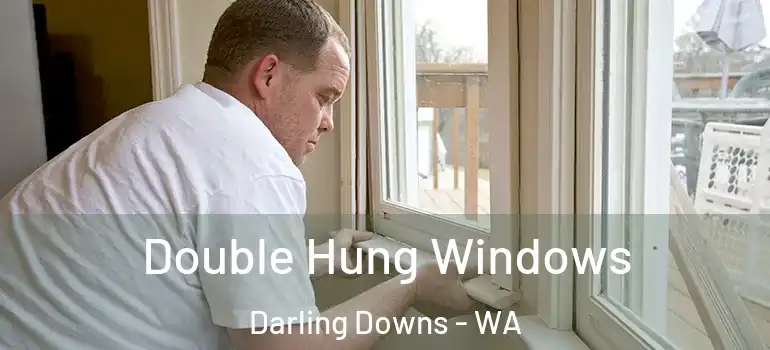  Double Hung Windows Darling Downs - WA
