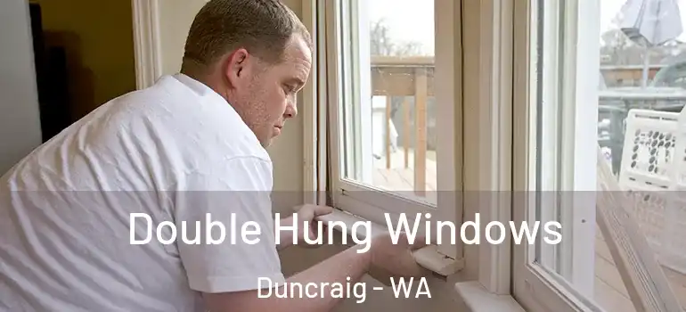 Double Hung Windows Duncraig - WA
