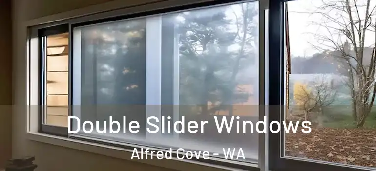  Double Slider Windows Alfred Cove - WA